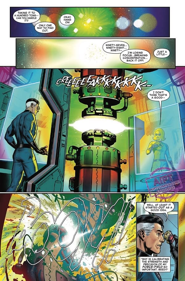 Interior preview page from FANTASTIC FOUR: FANFARE #4 RACHAEL STOTT COVER