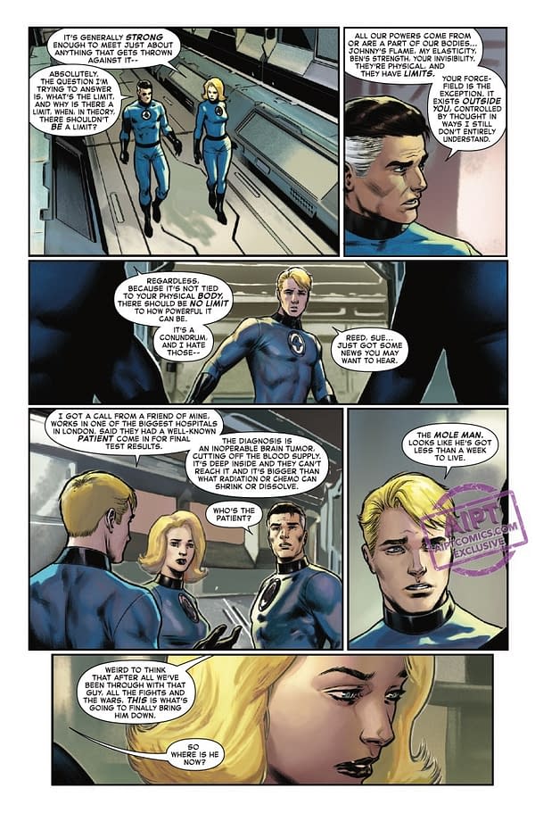 Interior preview page from FANTASTIC FOUR: FANFARE #4 RACHAEL STOTT COVER