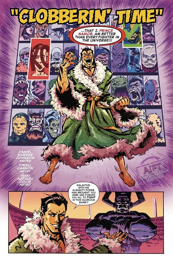 Interior preview page from FANTASTIC FOUR: FANFARE #4 RACHAEL STOTT COVER
