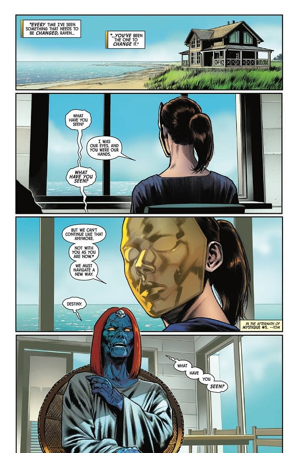 Interior preview page from GIANT-SIZE X-MEN #2 ADAM KUBERT COVER