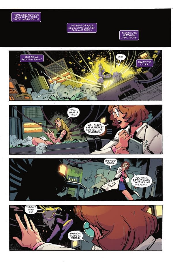 Interior preview page from GWENPOOL #4 CHAD HARDIN COVER
