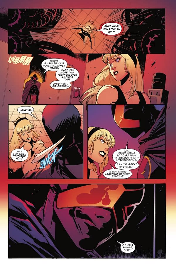Interior preview page from GWENPOOL #4 CHAD HARDIN COVER