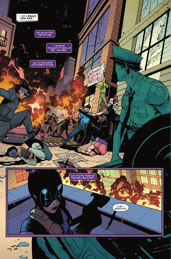 Interior preview page from GWENPOOL #4 CHAD HARDIN COVER