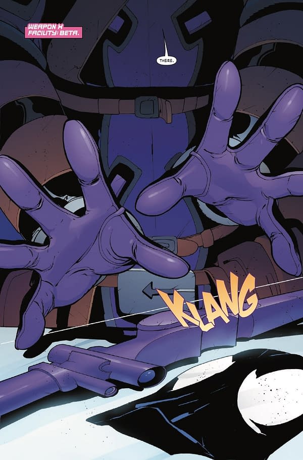 Interior preview page from GWENPOOL #5 CHAD HARDIN COVER