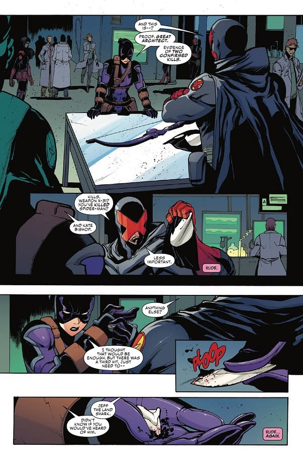 Interior preview page from GWENPOOL #5 CHAD HARDIN COVER