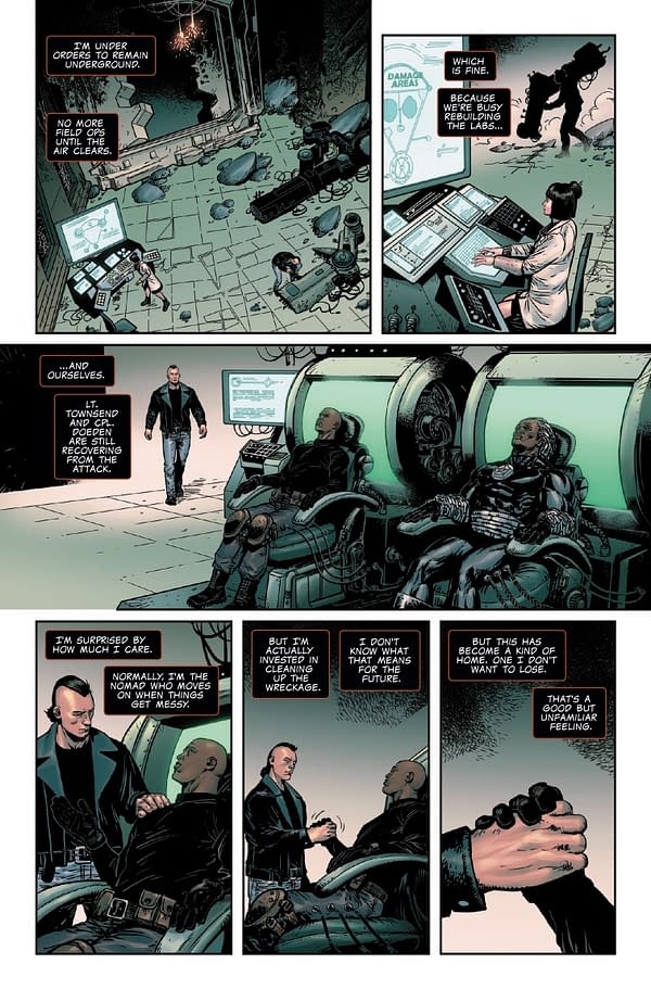 Interior preview page from HELLVERINE #9 KENDRICK "KUNKKA" LIM COVER