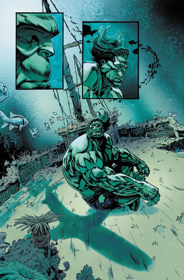 Interior preview page from INCREDIBLE HULK #28 NIC KLEIN COVER