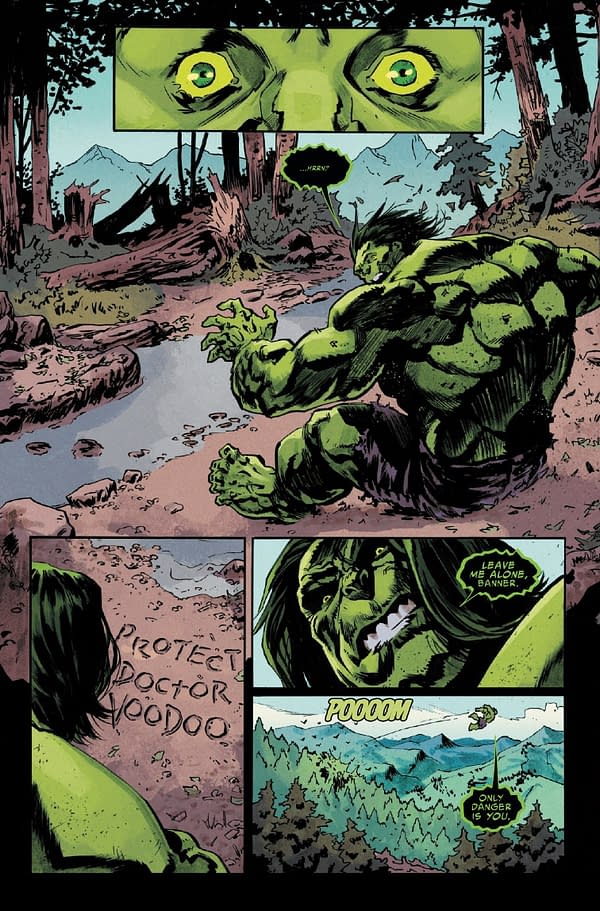 Interior preview page from INCREDIBLE HULK #28 NIC KLEIN COVER