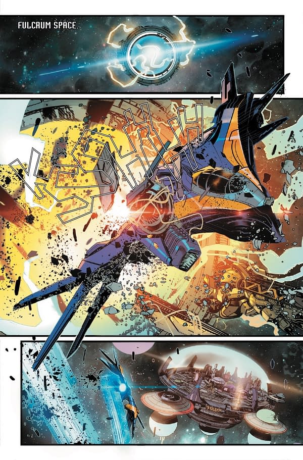 Interior preview page from IMPERIAL #3 MARCO CHECCHETTO COVER