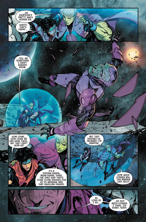 Interior preview page from IMPERIAL #3 MARCO CHECCHETTO COVER
