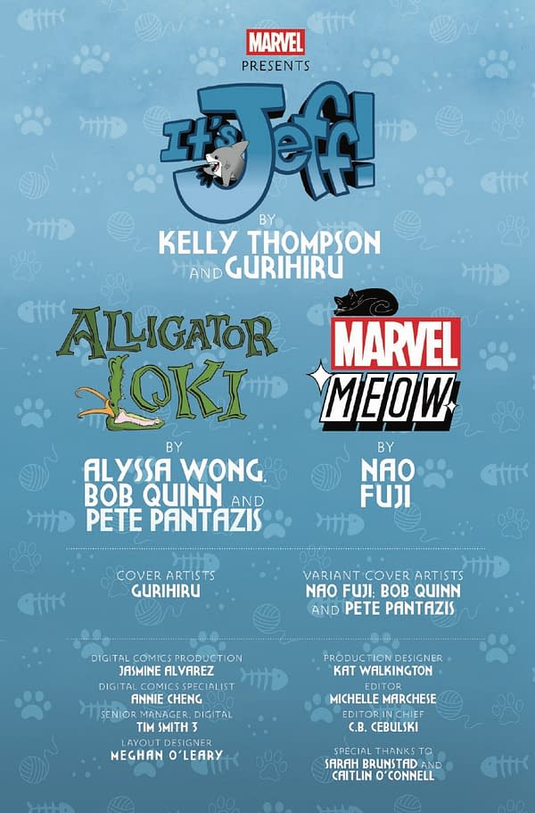 Interior preview page from IT'S JEFF AND OTHER MARVEL TAILS #1 GURIHIRU COVER