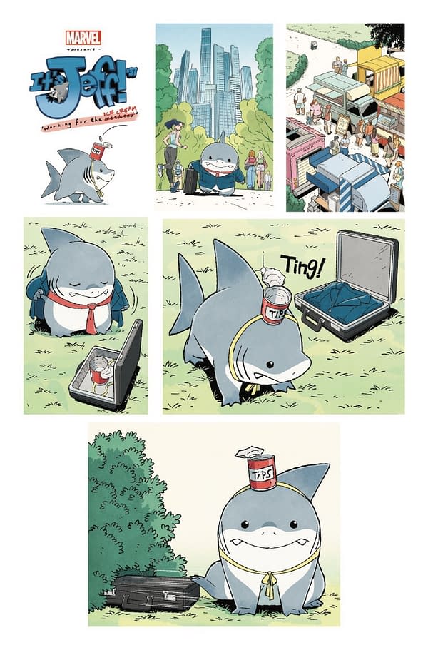 Interior preview page from IT'S JEFF AND OTHER MARVEL TAILS #1 GURIHIRU COVER