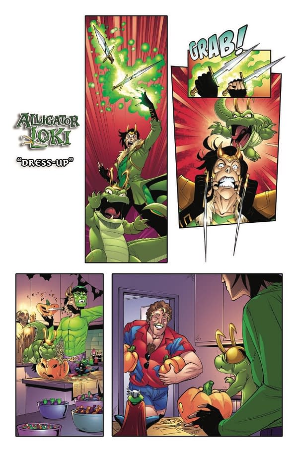 Interior preview page from IT'S JEFF AND OTHER MARVEL TAILS #1 GURIHIRU COVER