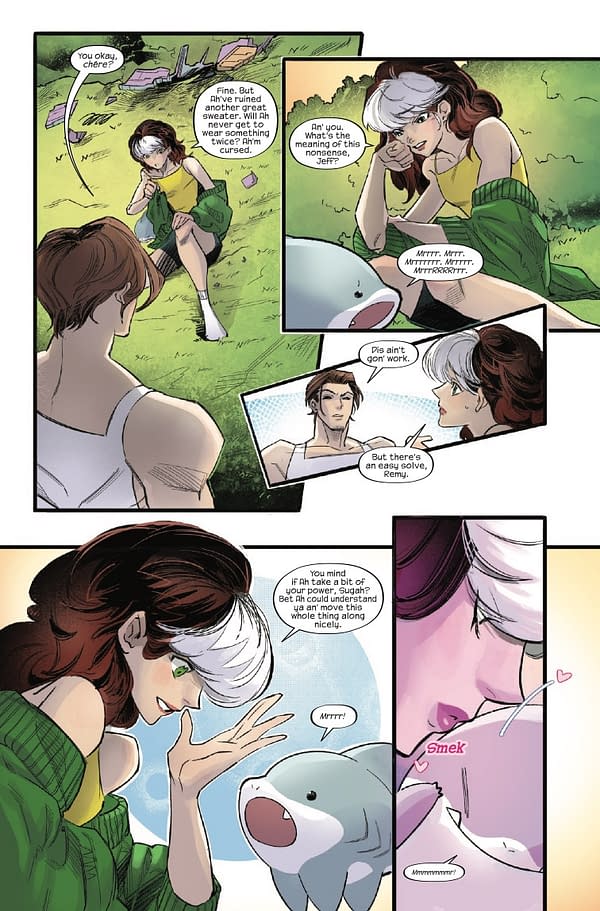 Interior preview page from JEFF THE LAND SHARK #3 GURIHIRU COVER