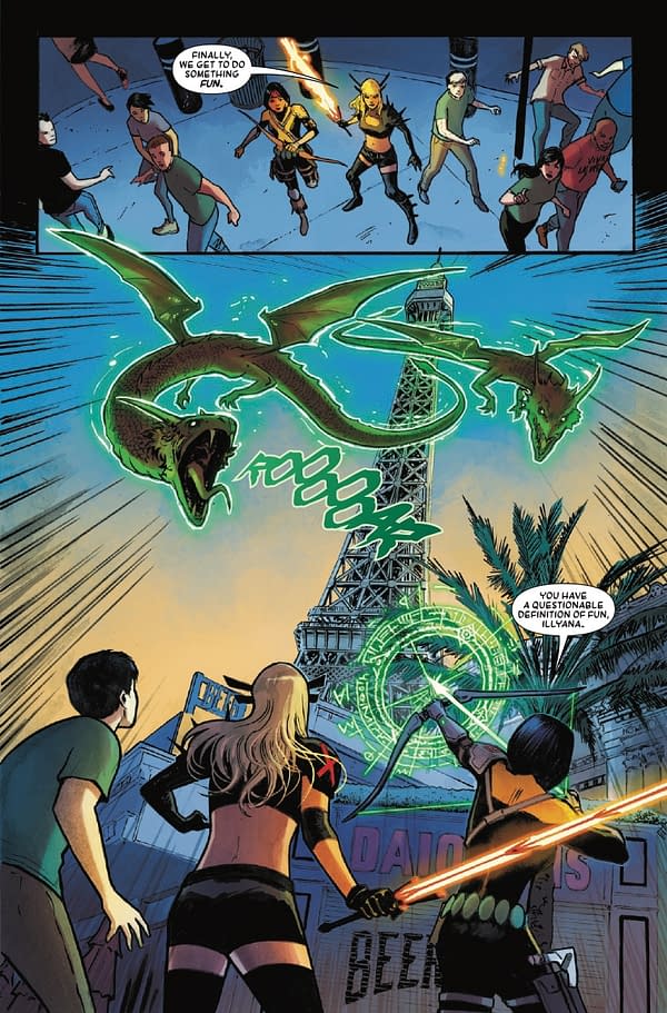 Interior preview page from MAGIK #9 PABLO VILLALOBOS COVER
