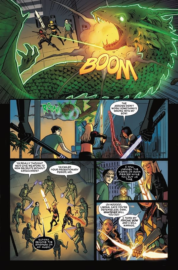 Interior preview page from MAGIK #9 PABLO VILLALOBOS COVER