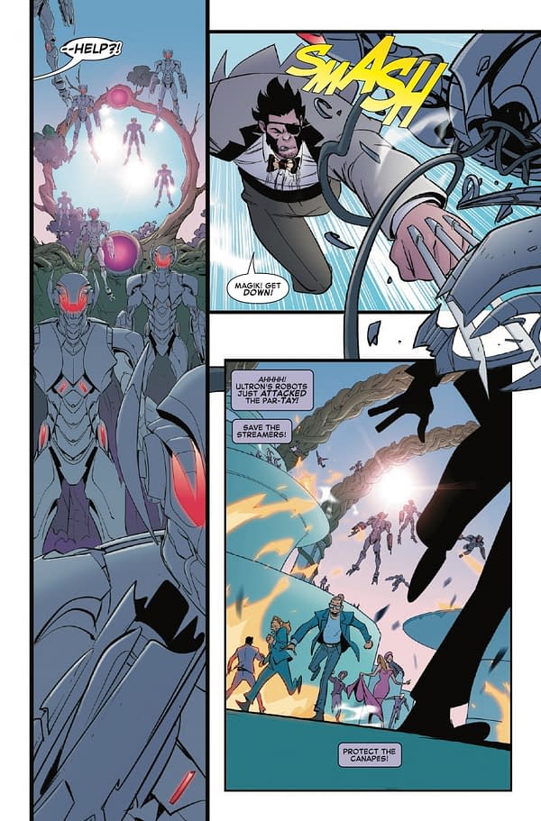 Interior preview page from MARVEL RIVALS: HELLFIRE GALA #1 SIMONE DI MEO COVER