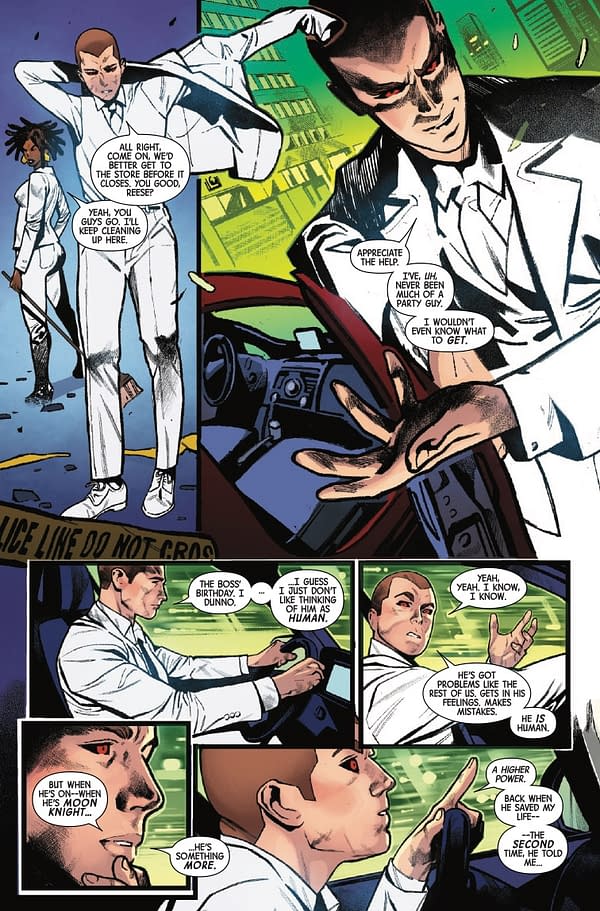 Interior preview page from MOON KNIGHT: FIST OF KHONSHU #11 DAVIDE PARATORE COVER