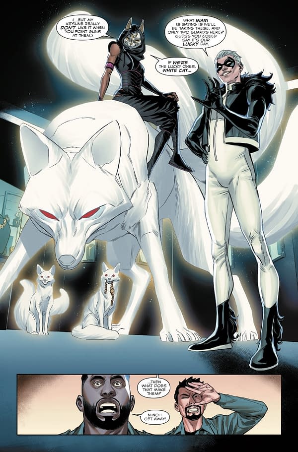 Interior preview page from MILES MORALES: SPIDER-MAN #37 FEDERICO VICENTINI COVER