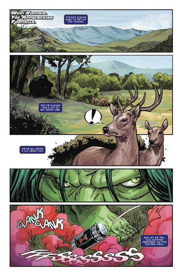 Interior preview page from NEW AVENGERS #3 STEPHEN SEGOVIA COVER