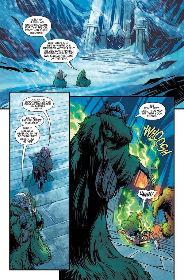 Interior preview page from NEW CHAMPIONS #8 IVAN FIORELLI COVER