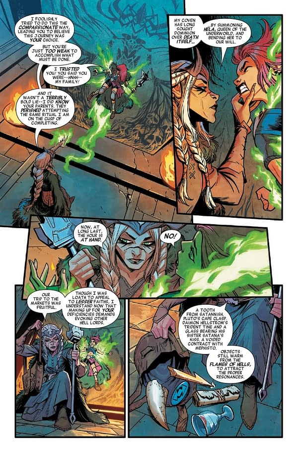 Interior preview page from NEW CHAMPIONS #8 IVAN FIORELLI COVER
