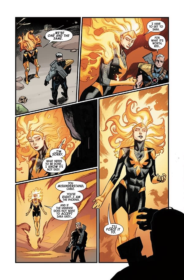 Interior preview page from PHOENIX #14 LUCAS WERNECK COVER