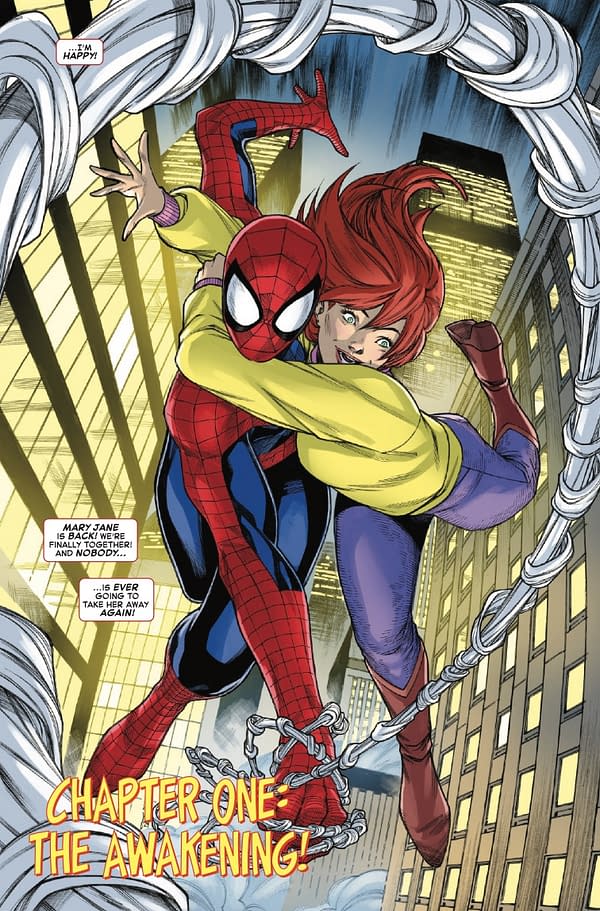 Interior preview page from SPIDER-MAN '94 #1 NICK BRADSHAW COVER