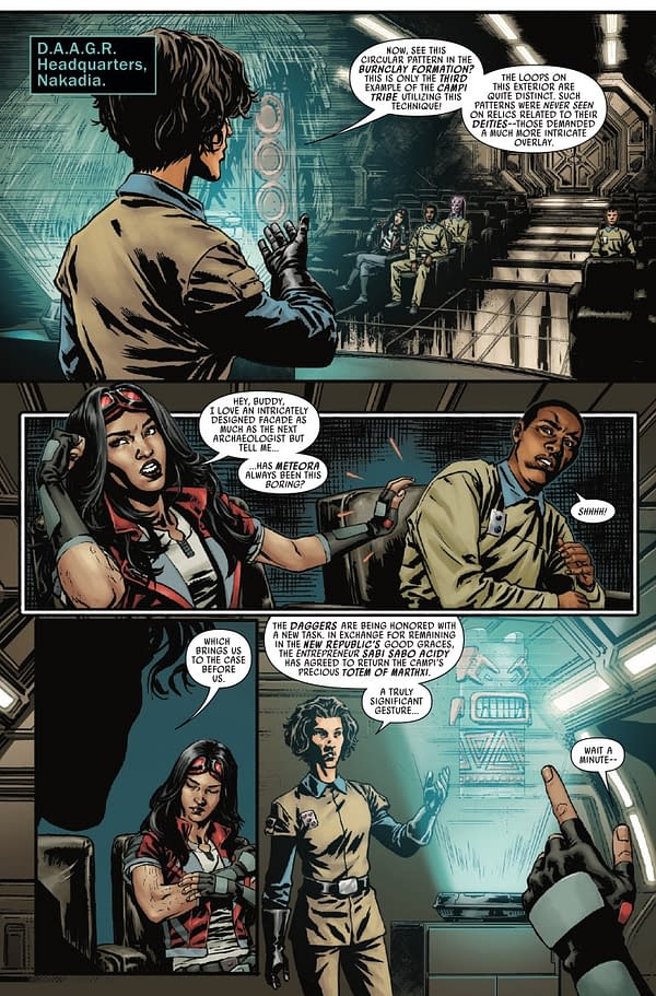 Interior preview page from STAR WARS: DOCTOR APHRA - CHAOS AGENT #3 EJIKURE COVER