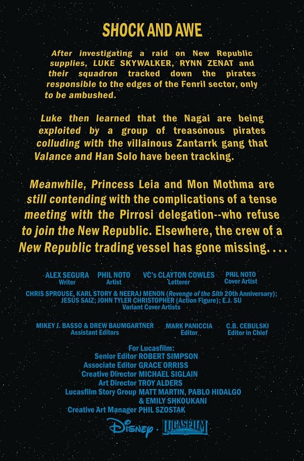Interior preview page from STAR WARS #4 PHIL NOTO COVER