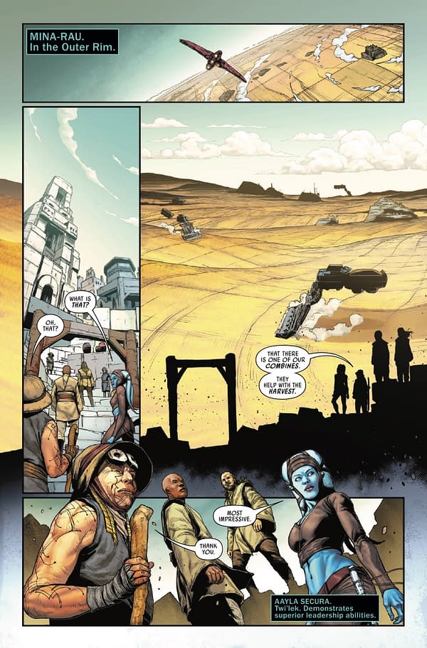 Interior preview page from STAR WARS: JEDI KNIGHTS #6 MADIBEK MUSABEKOV COVER