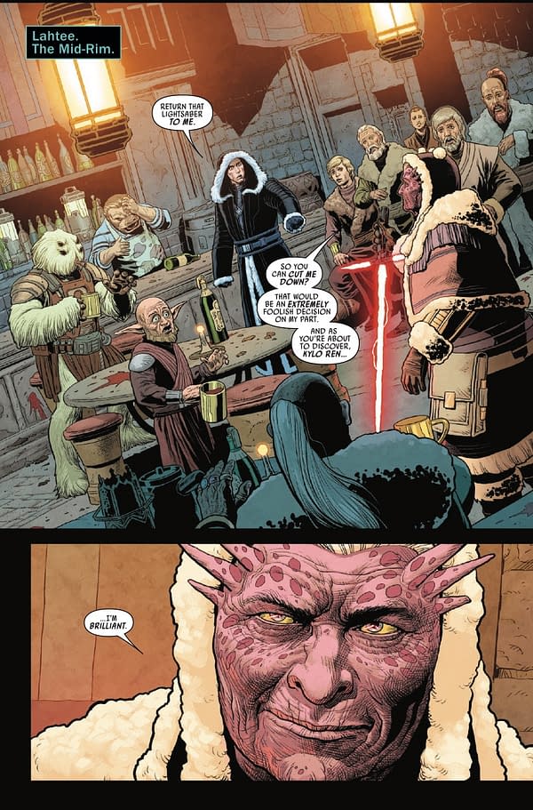 Interior preview page from STAR WARS: LEGACY OF VADER #7 DERRICK CHEW COVER