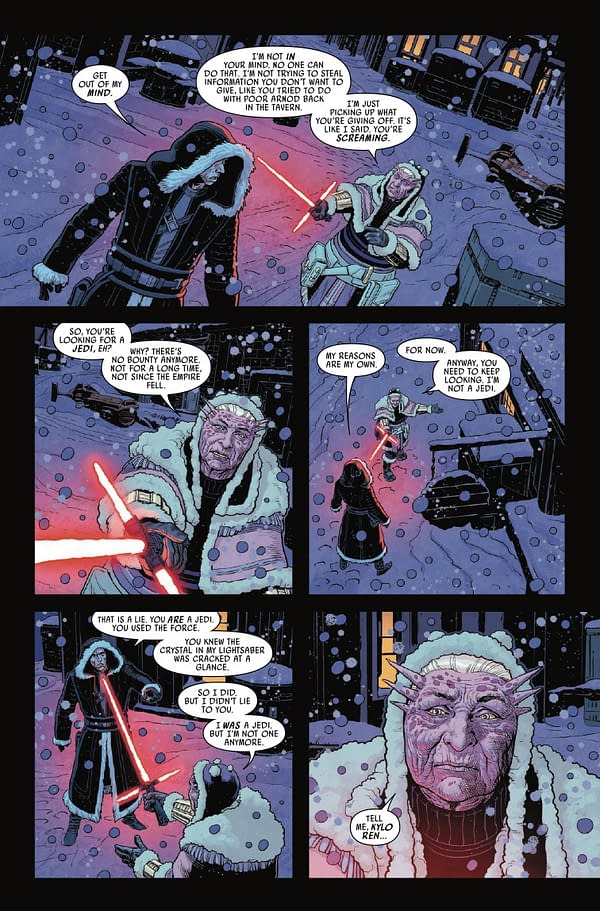 Interior preview page from STAR WARS: LEGACY OF VADER #7 DERRICK CHEW COVER