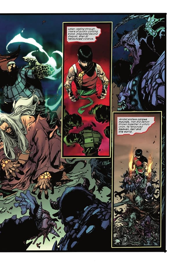 Interior preview page from ULTIMATES #15 DIKE RUAN COVER