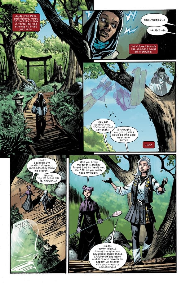 Interior preview page from ULTIMATE SPIDER-MAN: INCURSION #3 SARA PICHELLI COVER