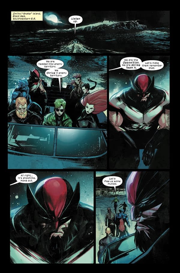 Interior preview page from ULTIMATE WOLVERINE #8 ALESSANDRO CAPPUCCIO COVER