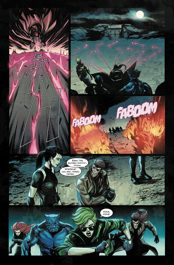 Interior preview page from ULTIMATE WOLVERINE #8 ALESSANDRO CAPPUCCIO COVER