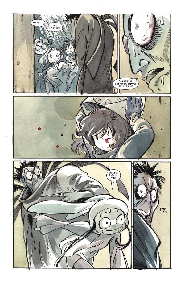 Interior preview page from ULTIMATE X-MEN #18 PEACH MOMOKO COVER