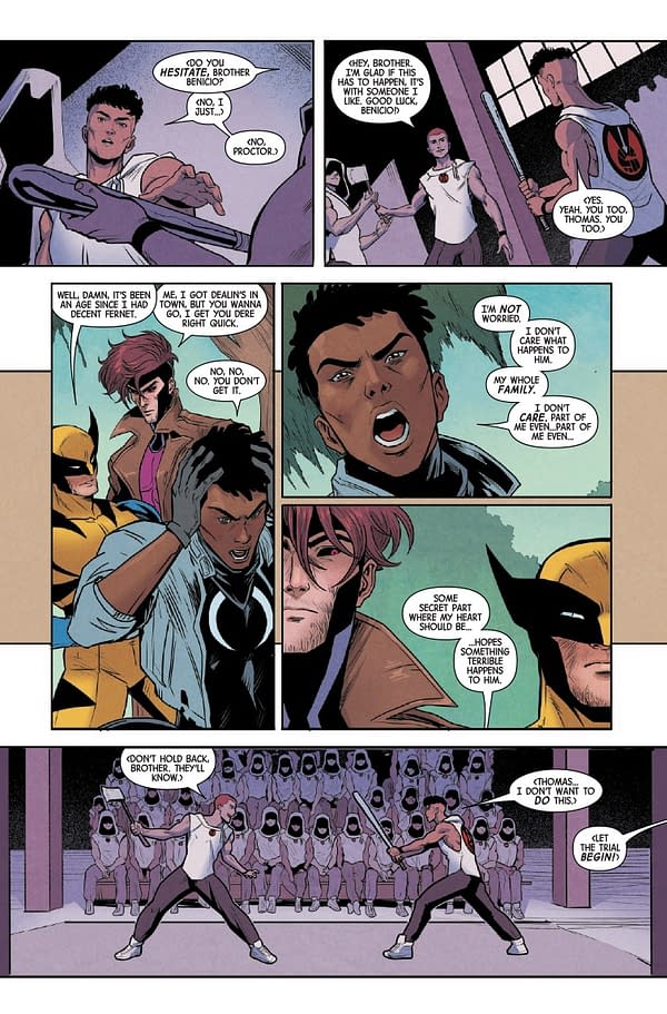 Interior preview page from UNCANNY X-MEN #20 DAVID MARQUEZ COVER