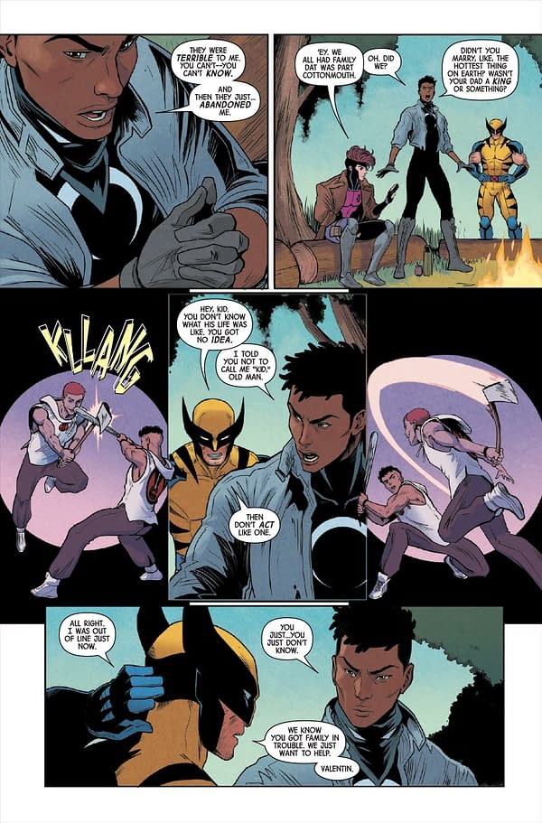Interior preview page from UNCANNY X-MEN #20 DAVID MARQUEZ COVER