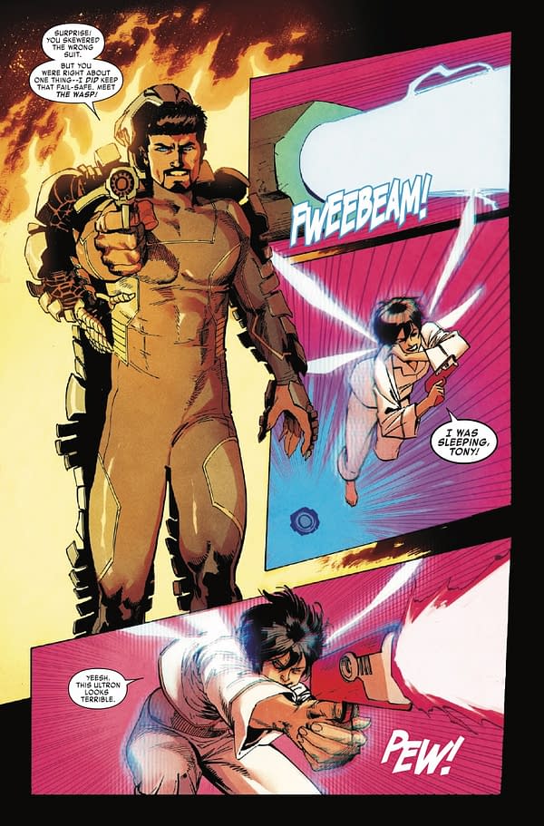Interior preview page from WEST COAST AVENGERS #10 JOSEMARIA CASANOVAS COVER