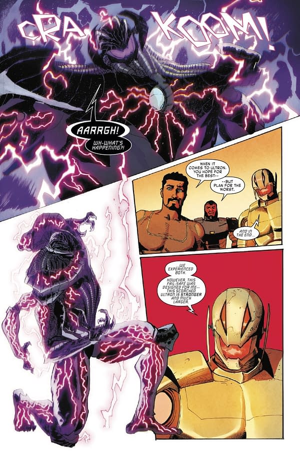 Interior preview page from WEST COAST AVENGERS #10 JOSEMARIA CASANOVAS COVER