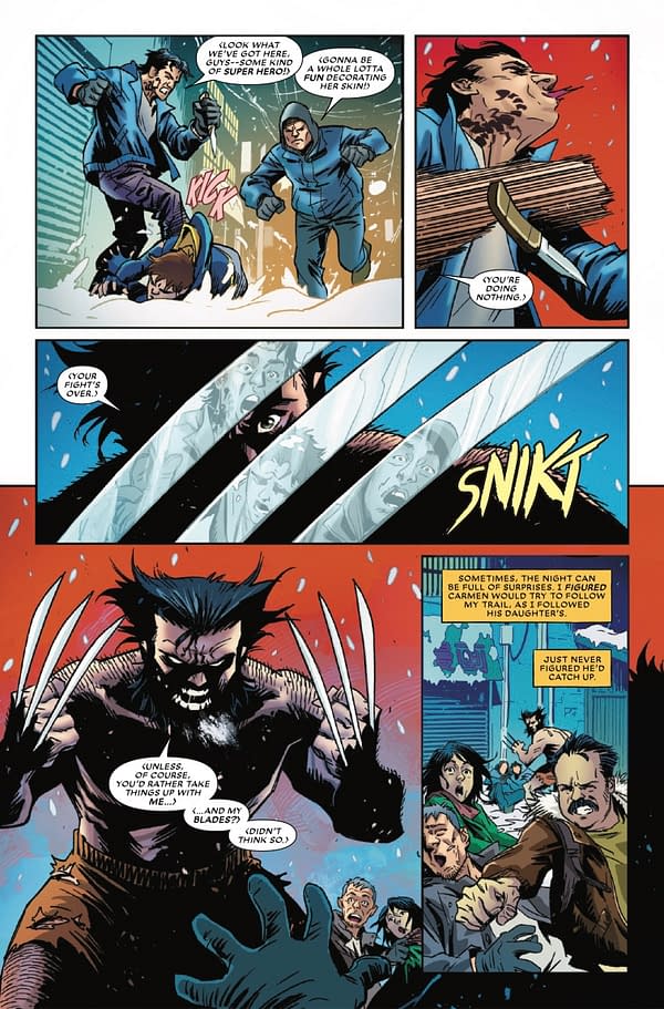 Interior preview page from WOLVERINE AND KITTY PRYDE #5 ALAN DAVIS COVER