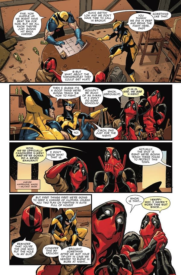 Interior preview page from WOLVERINE AND DEADPOOLS #2 ALESSANDRO CAPPUCCIO COVER