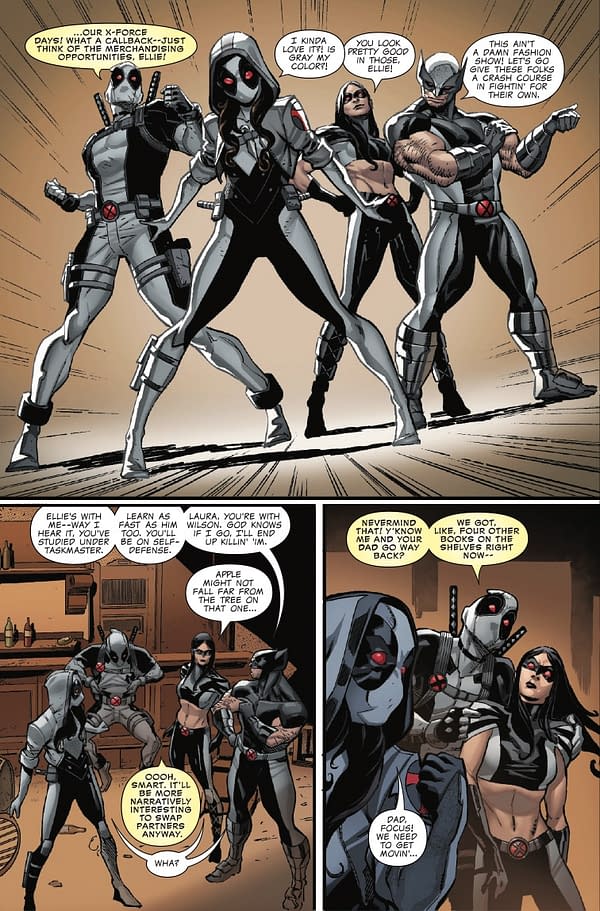 Interior preview page from WOLVERINE AND DEADPOOLS #2 ALESSANDRO CAPPUCCIO COVER