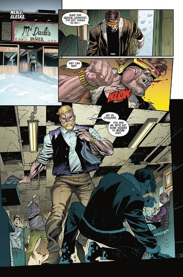 Interior preview page from X-MEN #20 RYAN STEGMAN COVER