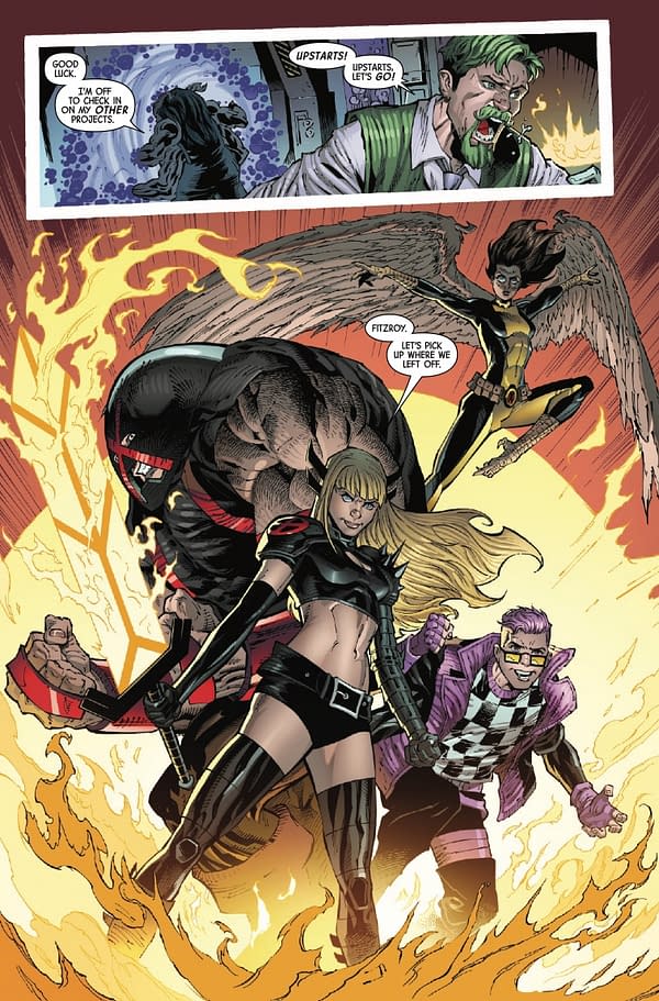 Interior preview page from X-MEN #21 NETHO DIAZ COVER
