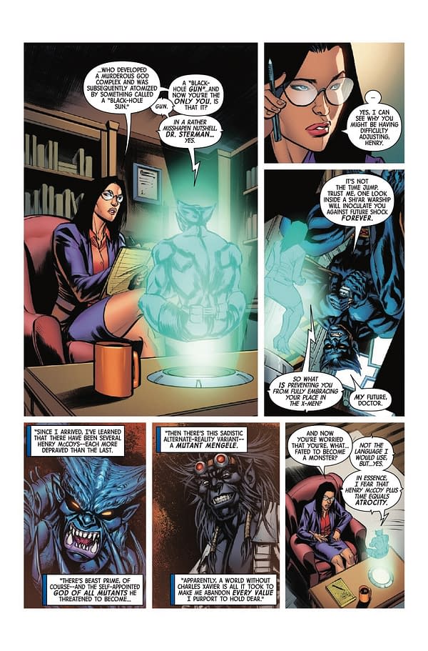 Interior preview page from X-MEN: TOOTH AND CLAW #1 MIKE MCKONE COVER