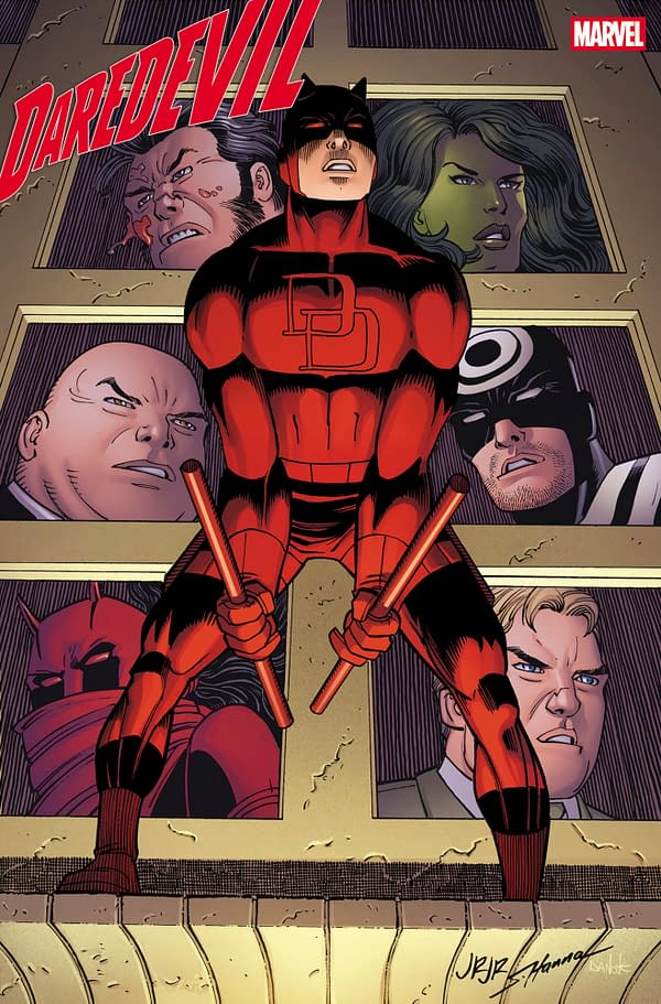 Cover image for DAREDEVIL #25 JOHN ROMITA JR. COVER
