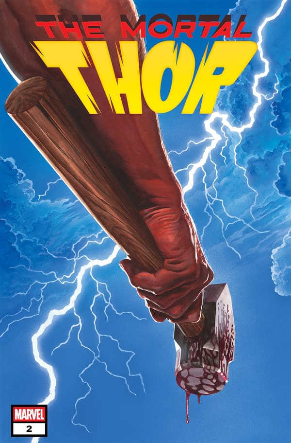 Cover image for MORTAL THOR #2 ALEX ROSS COVER